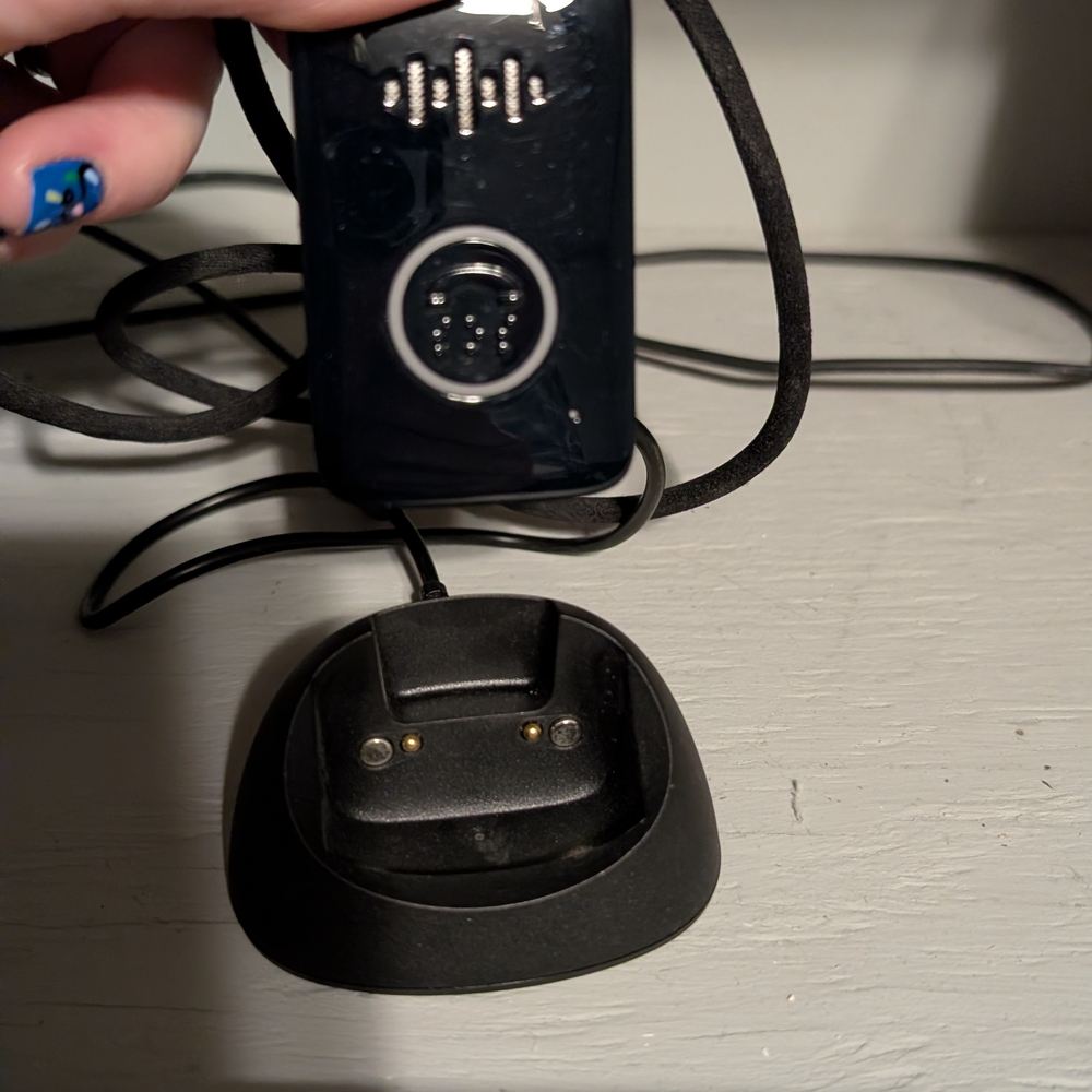 Liberty Black Electronic Device with Charger